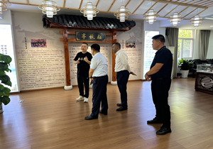 香河正大有限公司总裁阮德军一行亲临bd半岛(中国)百度百科考察交流